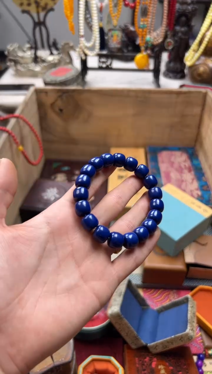 未镶嵌青金石手串主播精选链接———————青金石手串