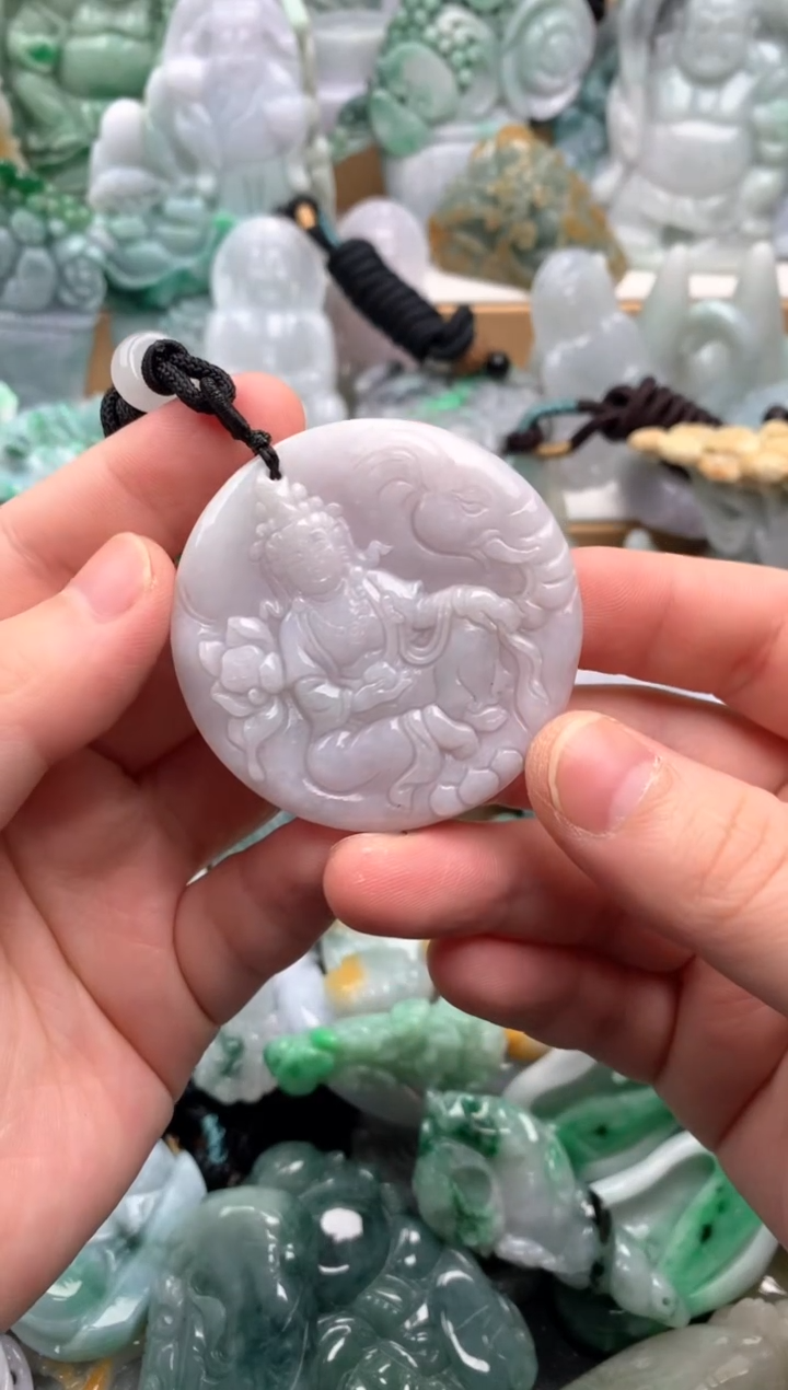 吊坠(不含链)未镶嵌翡翠1