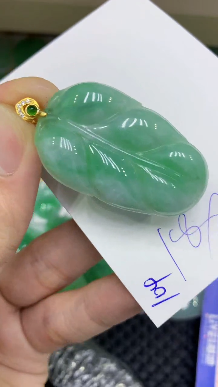 颈饰未镶嵌翡翠缅甸A货翡翠