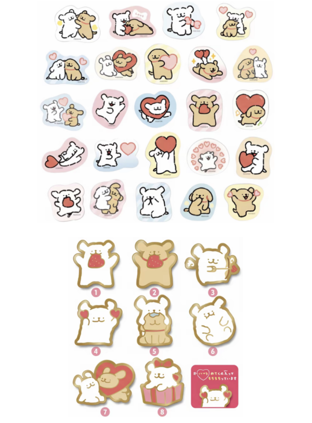 日谷-可爱生物 蓬蓬小狗 蜂蜜小姐 朗萌绮盟 盲盒正版 未成年禁止