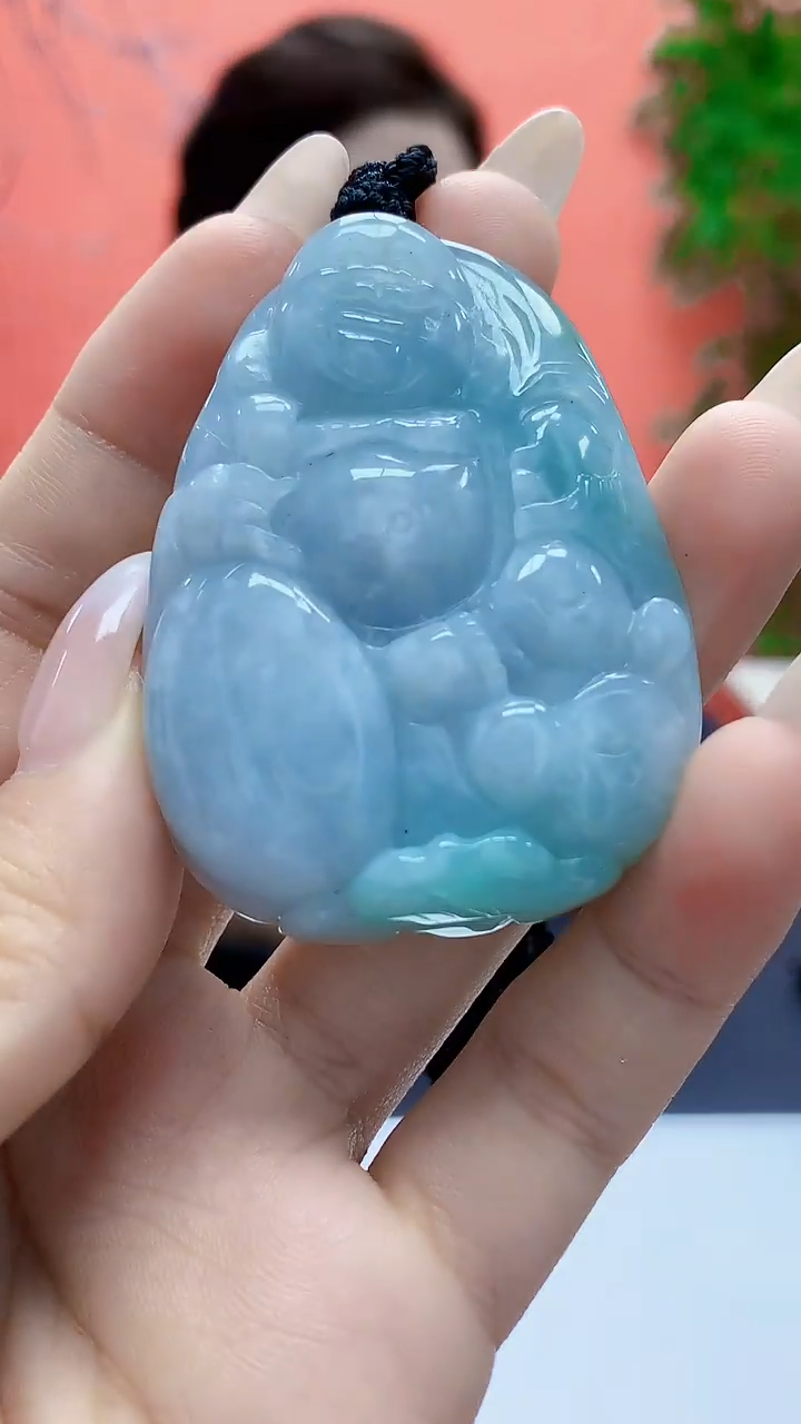 未镶嵌定制翡翠4829ty-毛货挂件155