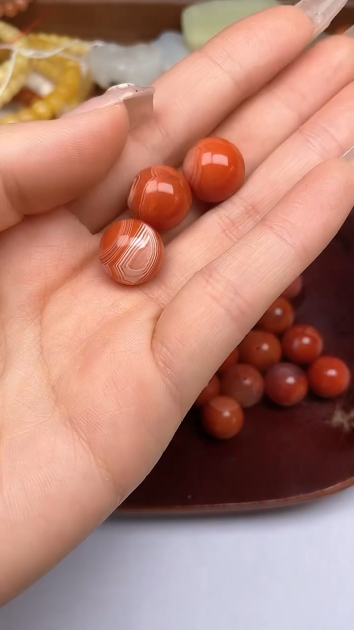 【闪购商品】南红玛瑙珠宝奇石合金南红