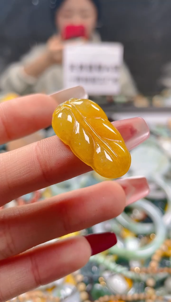 【闪购商品】翡翠颈饰未镶嵌/E/翡翠A货一图一物