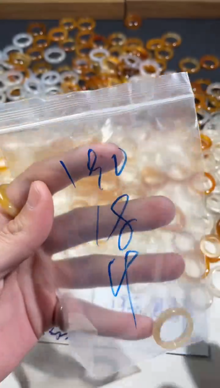 【闪购商品】玛瑙/玉髓戒指未镶嵌190