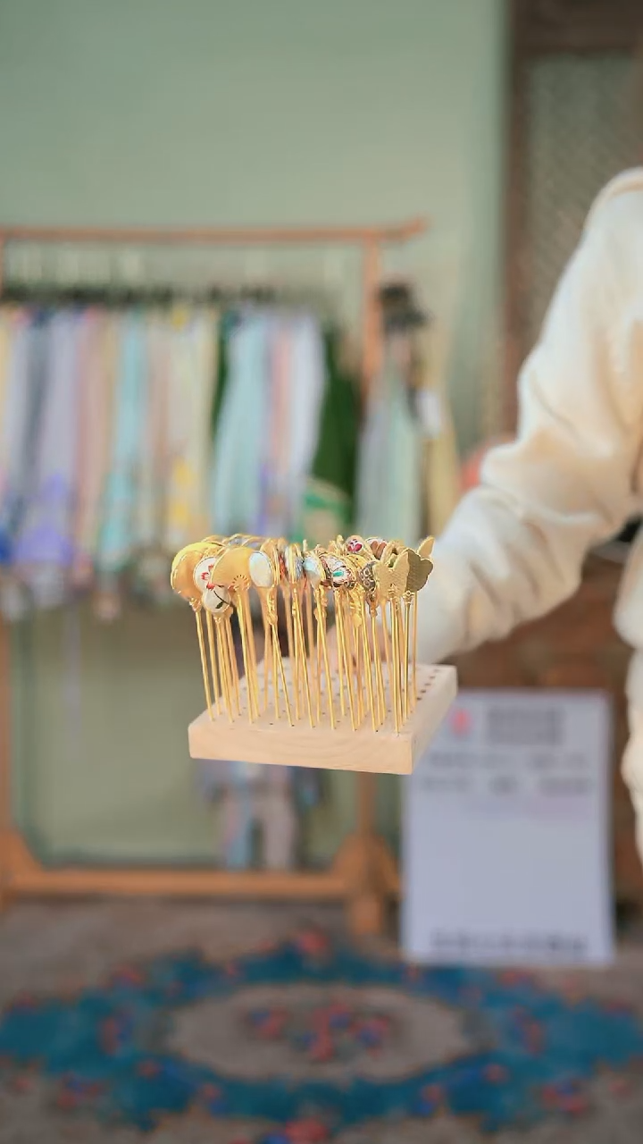 【闪购商品】刺绣苏绣发簪不挑1个