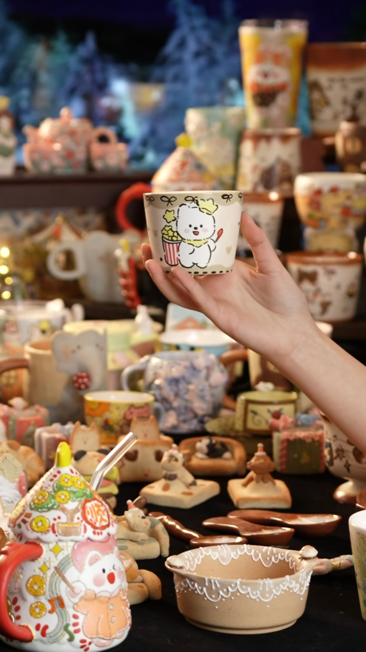 其他陶景德镇釉下彩手绘设计师款陶瓷