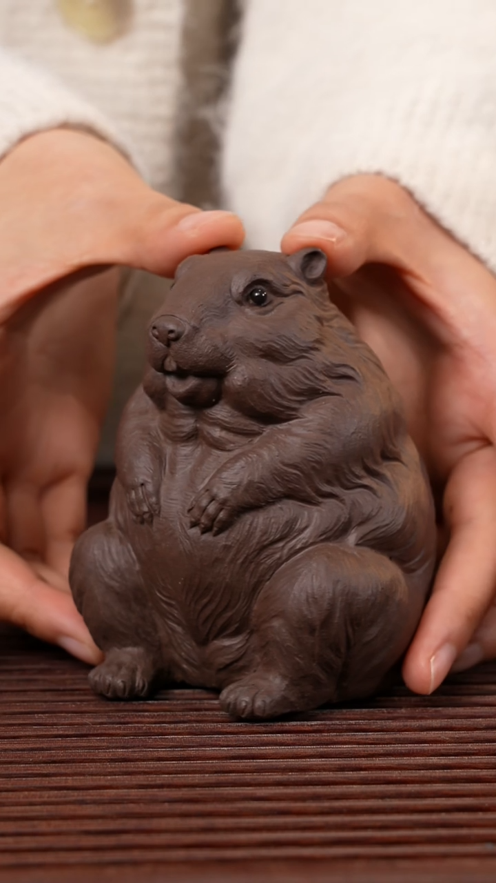 【闪购商品】紫砂茶宠紫砂 土拨鼠