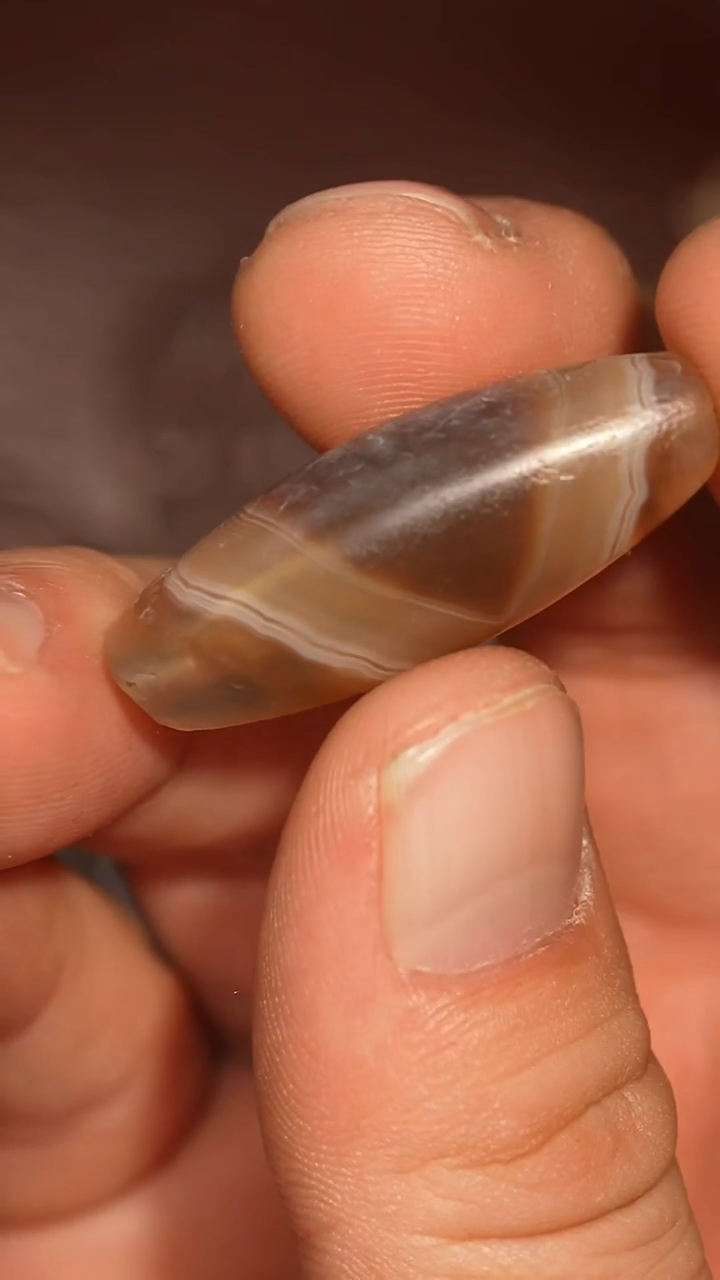 未镶嵌颈饰玛瑙/玉髓冲赛康胡子哥，DIY一134