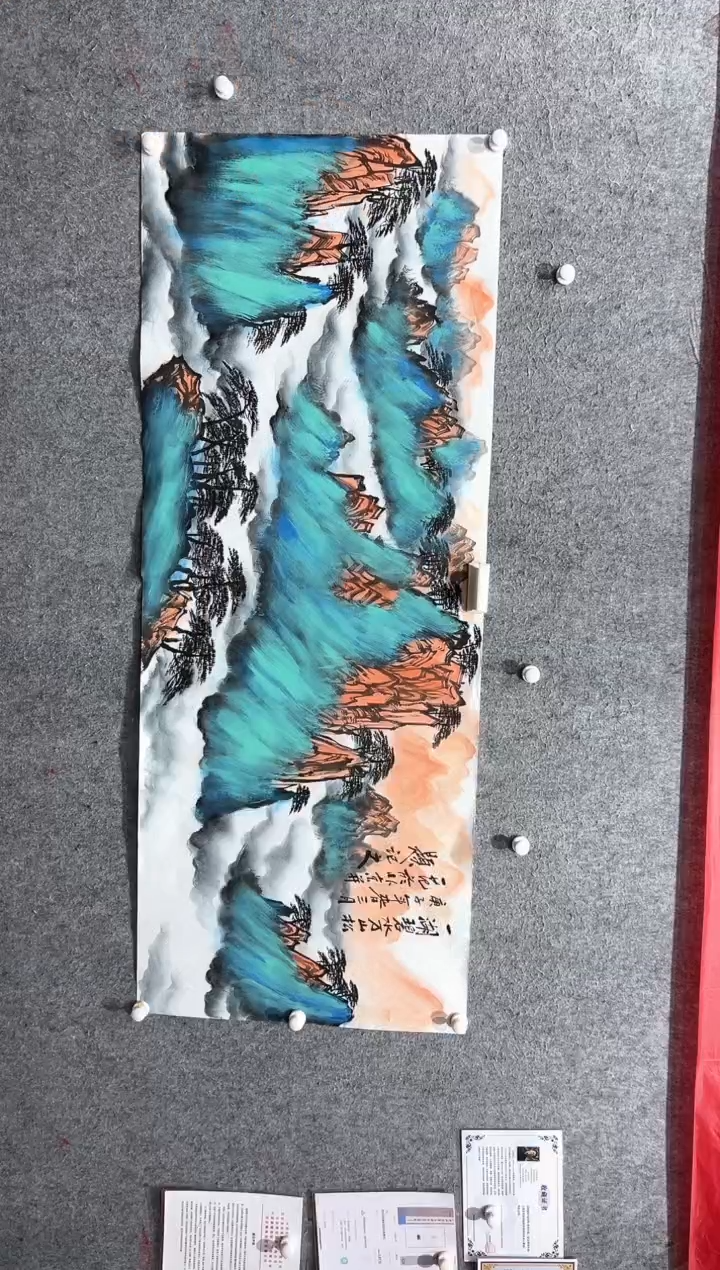 国画姜老师的作品