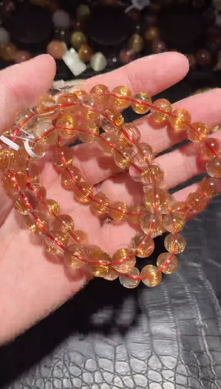 【闪购商品】水晶手链未镶嵌单圈发晶A9.5（多样性发其一）