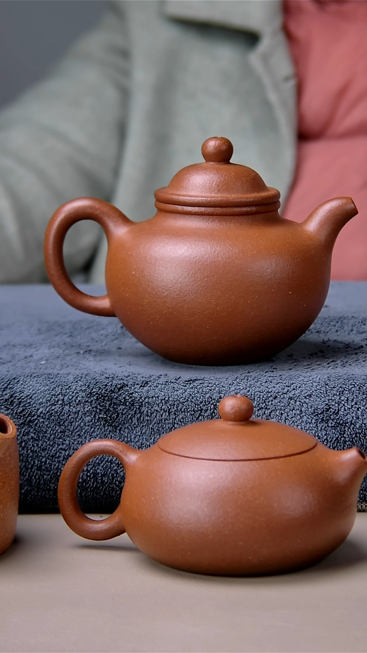 【闪购商品】清水泥茶壶连子红降坡精选260