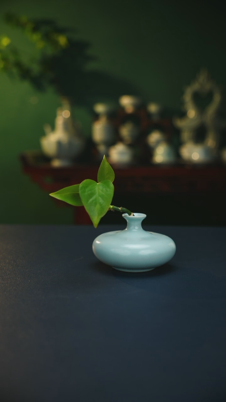 【闪购商品】杯仿古小花插微瑕福利