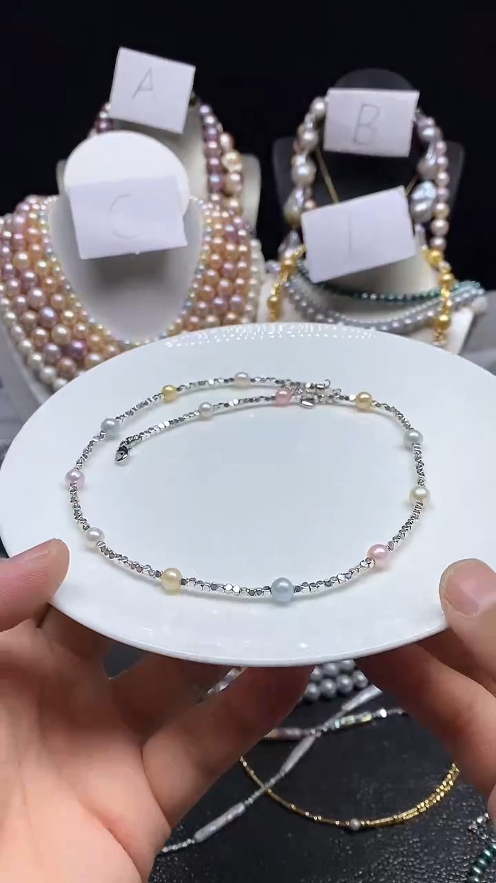 【闪购商品】淡水珍珠颈饰未镶嵌多人