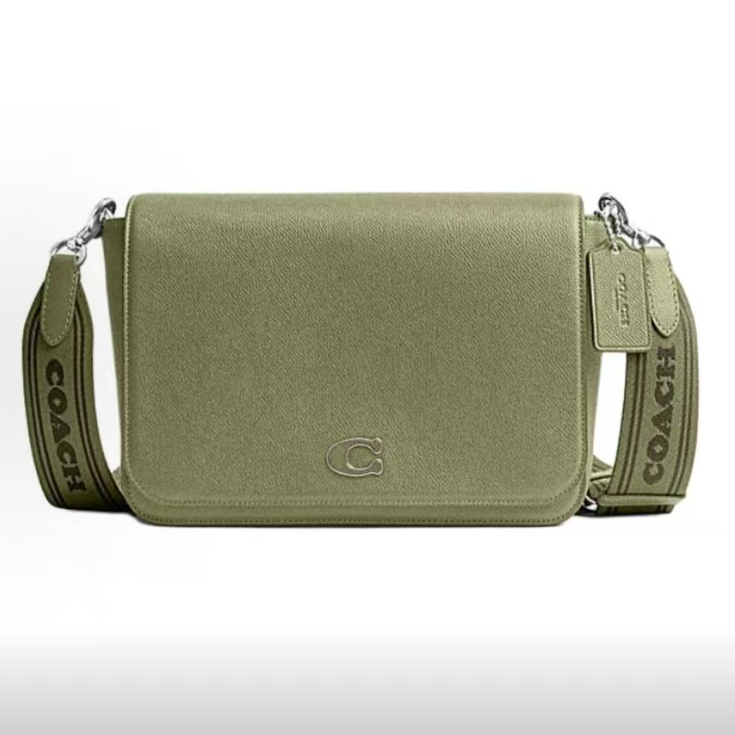 99新 COACH/蔻驰 a1112邮差包25*7*18