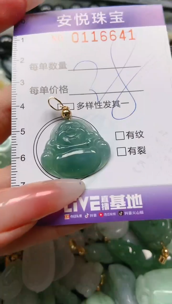 【闪购商品】翡翠颈饰未镶嵌闪购0116641