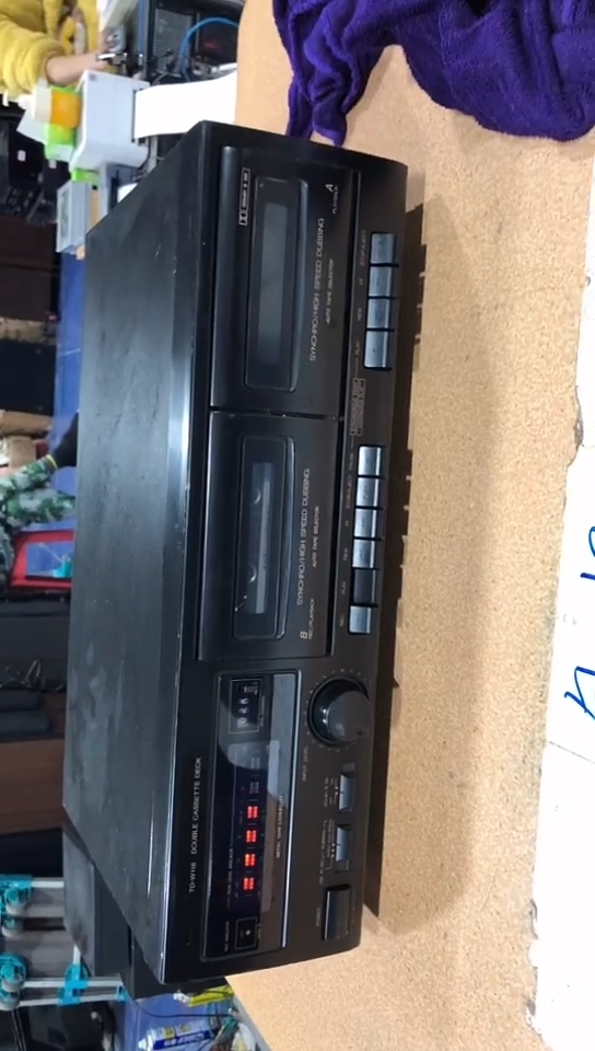 8新JVC双卡座，读带，不带线材