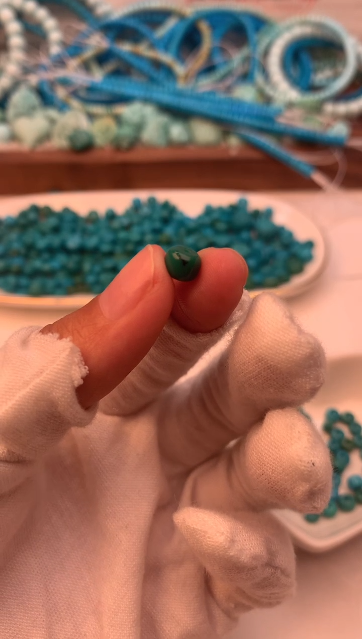 未镶嵌绿松石直切赵**赵直切