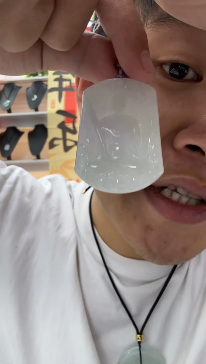 【闪购商品】翡翠颈饰未镶嵌天然翡翠A货孤品一件