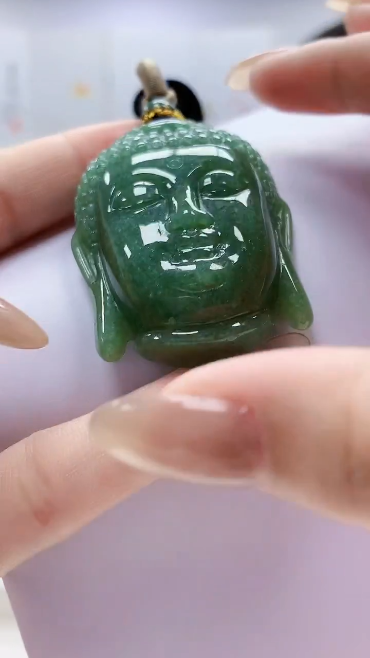 未镶嵌定制翡翠4917lr-毛货挂件63