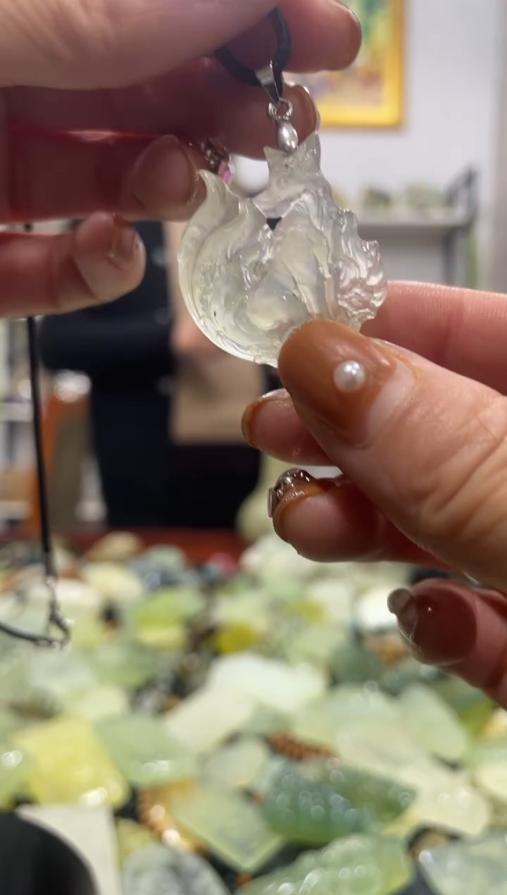 【闪购商品】岫玉吊坠未镶嵌