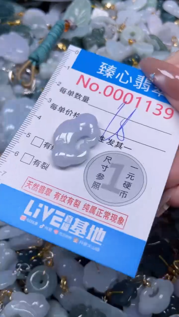 颈饰未镶嵌翡翠1139