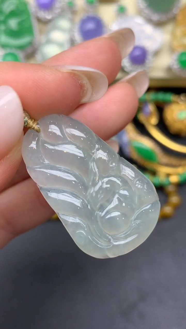 翡翠未镶嵌颈饰118-七夕珠宝季