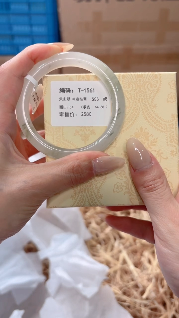未镶嵌手镯石英质玉T-1561
