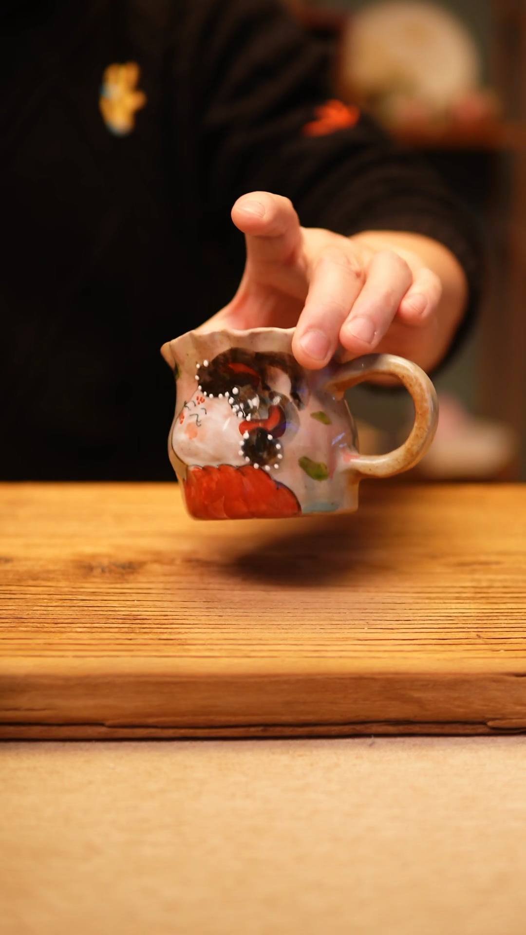 【闪购商品】@@陶园瓷舍@@纯手工手绘@高温釉下彩