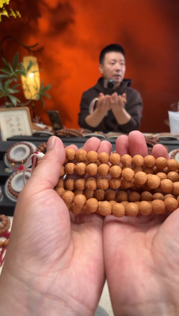 手串凤眼菩提重***乐11.5毫米108脖挂
