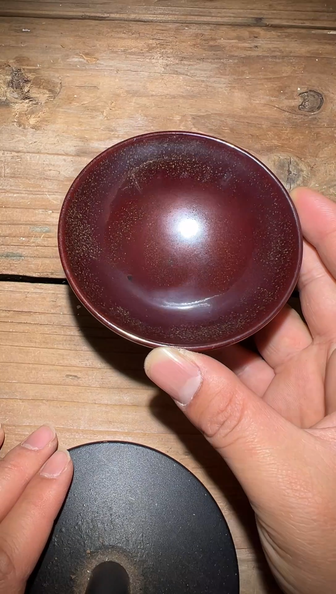 【闪购商品】茶盏老表精选柴烧373