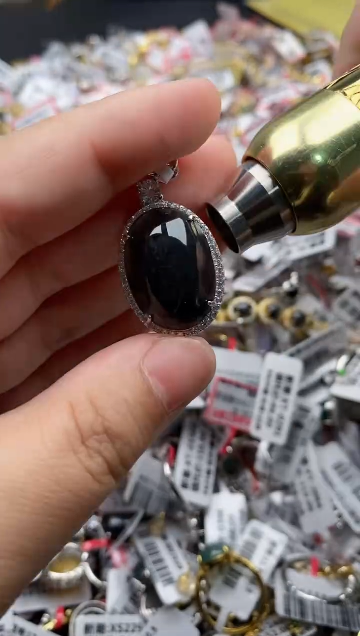 【闪购商品】翡翠戒指银S925镶嵌1111111---7