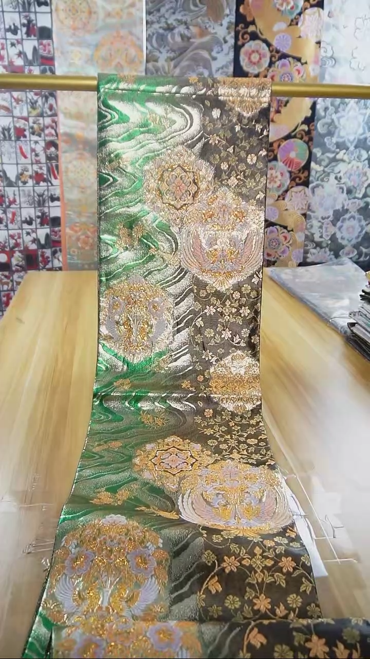 【闪购商品】织绣45 两通宝相花特价