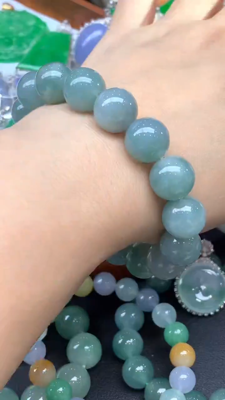 【闪购商品】翡翠手串未镶嵌122-天然翡翠