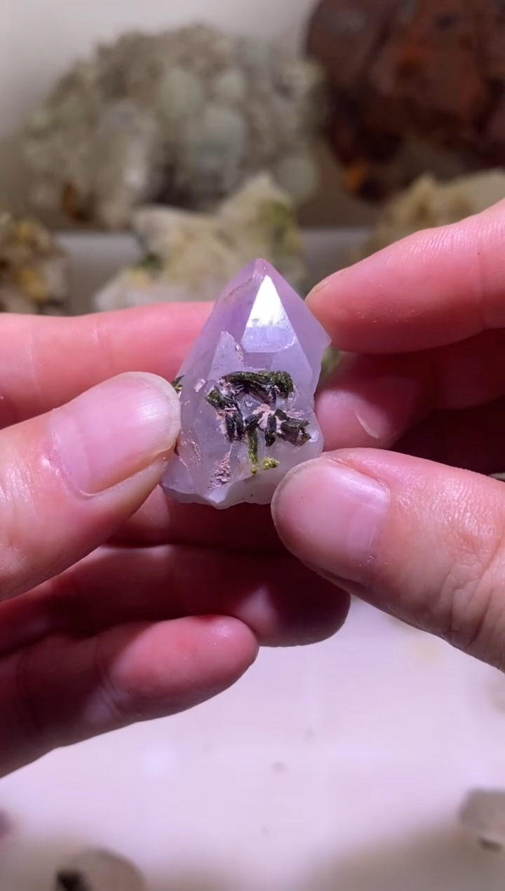 未镶嵌珠宝半成品水晶93号四川花园水晶