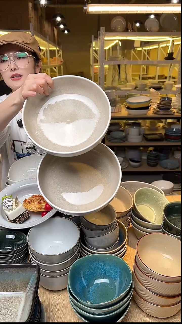 瓷168外贸尾货窑变釉下彩默认微瑕