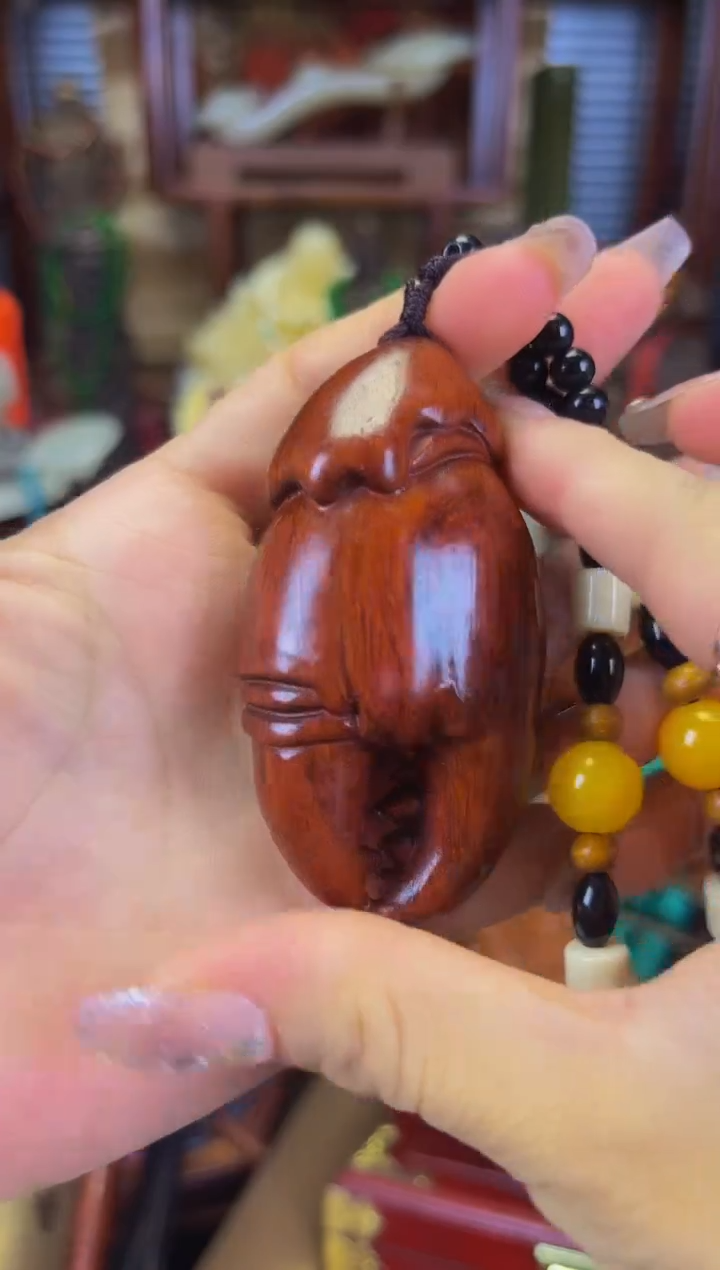 檀香紫檀（小叶紫檀）手把件