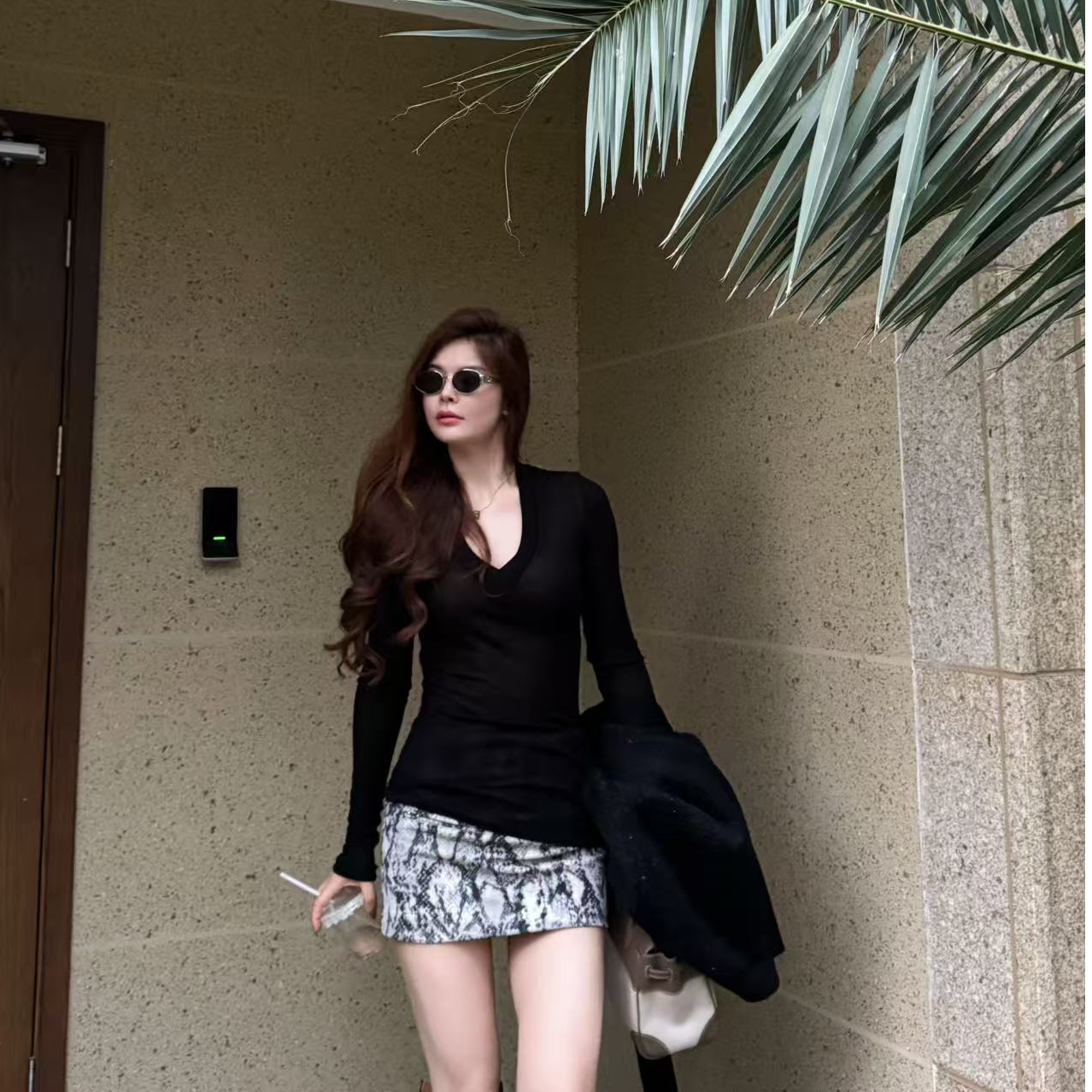 Amono-【朦胧】慵懒秋冬系列轻薄显瘦打底衫