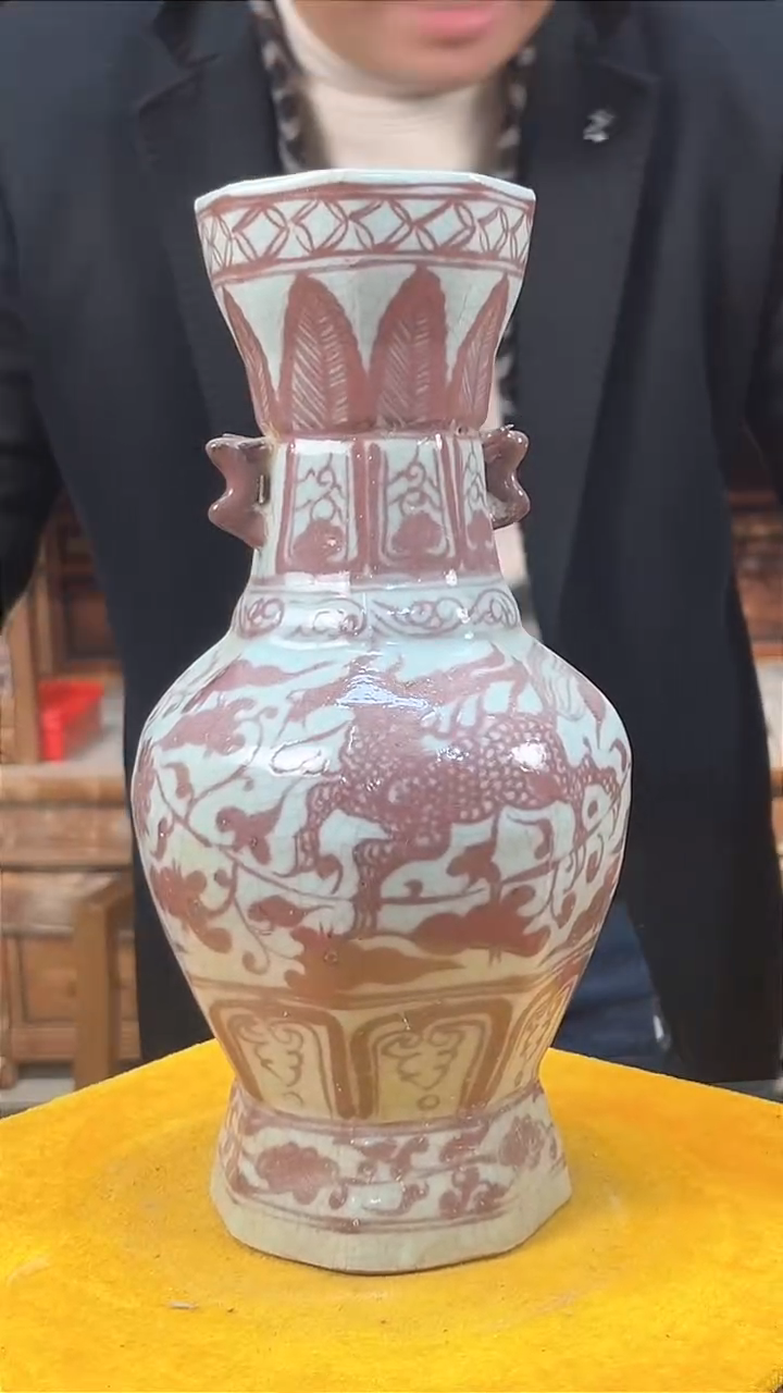 【闪购商品】瓷片113F现代工艺品一个