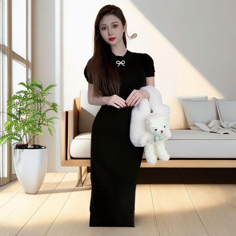 【主播报价⑤⑨-①〇⑨.⑨】2025大懒猫设计师女装显瘦气质轻奢长款蕾丝