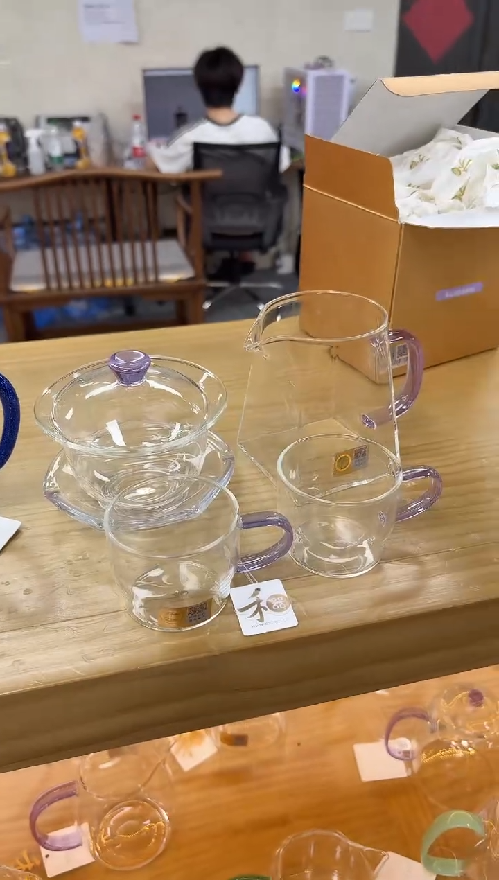 禾器禅语浅紫+禾器瀚然浅紫+清尚杯一个装*2