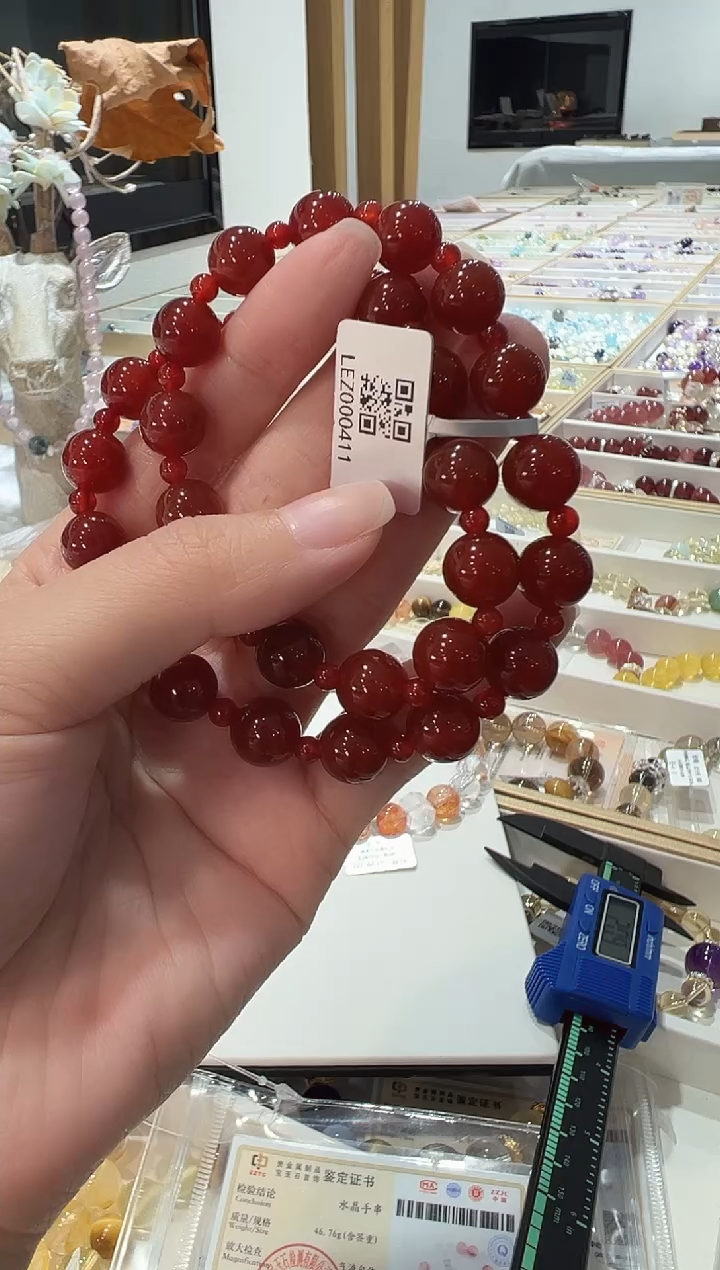 未镶嵌手串水晶手串