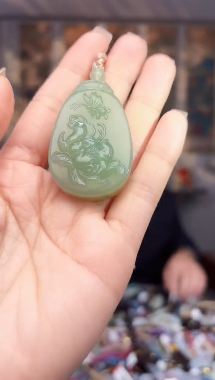 【闪购商品】和田玉挂件未镶嵌拍一发一