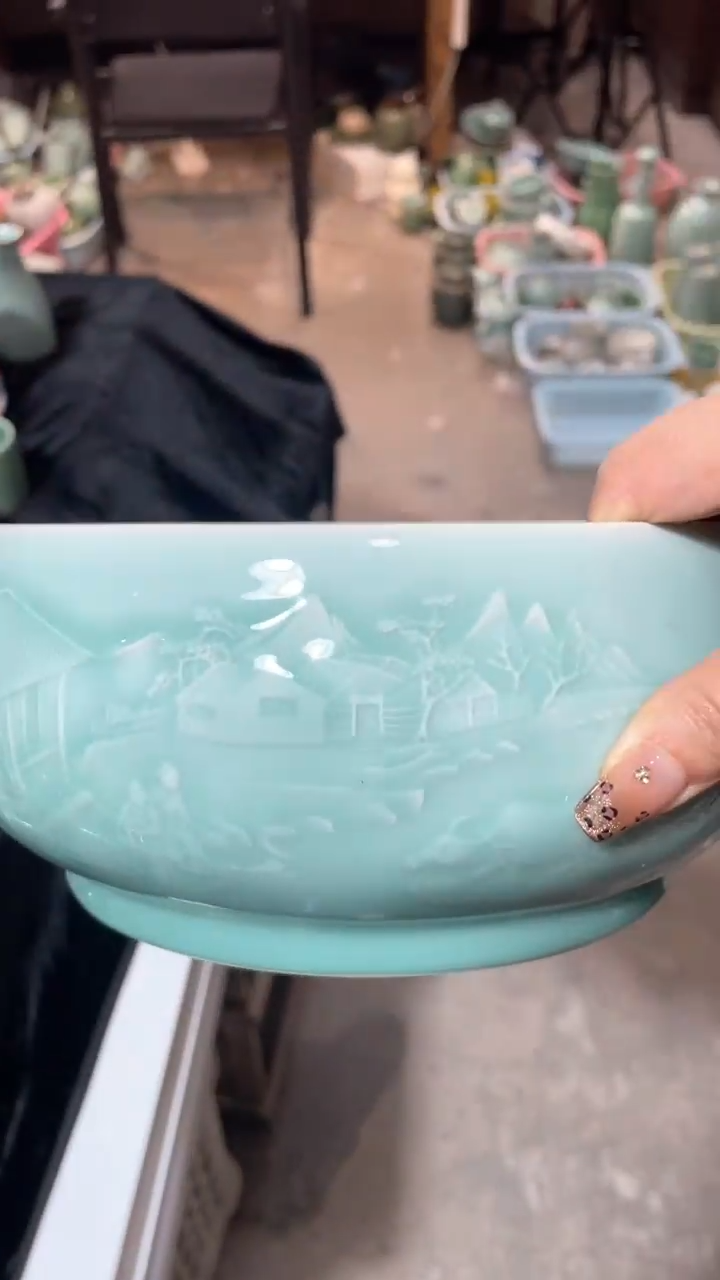 【闪购商品】全手特价福利 微瑕 慧仙青瓷