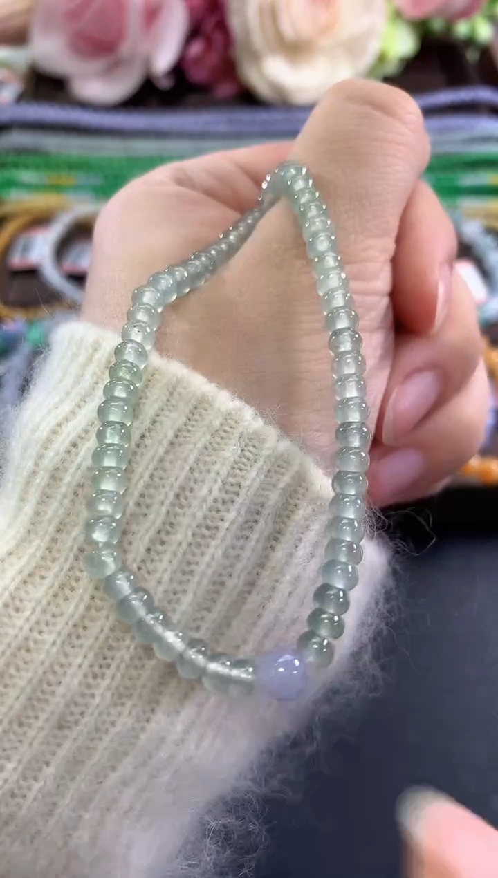 未镶嵌手串翡翠c40    
