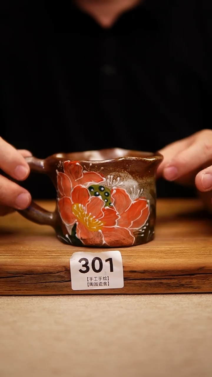 @@陶园瓷舍@@纯手工手绘@高温釉下彩