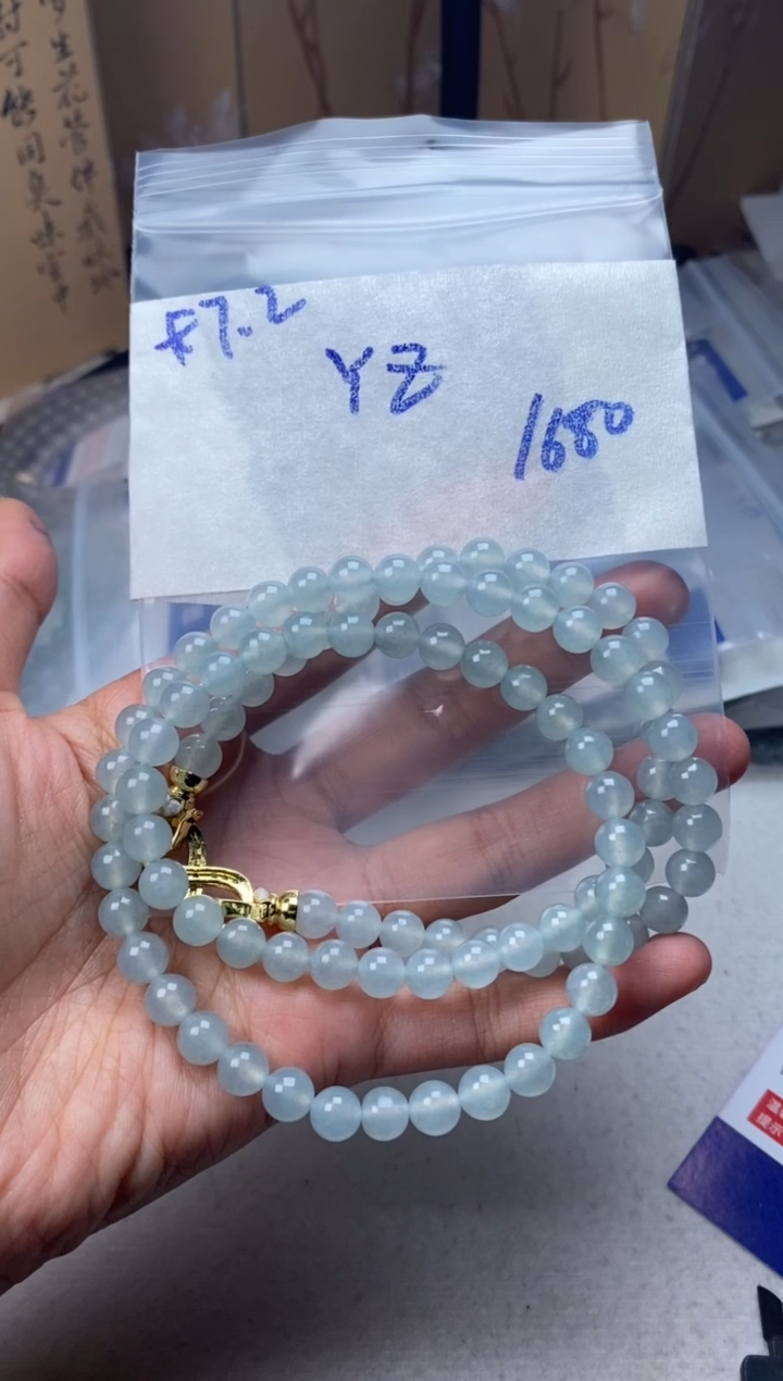 颈饰未镶嵌翡翠Y***德珠串