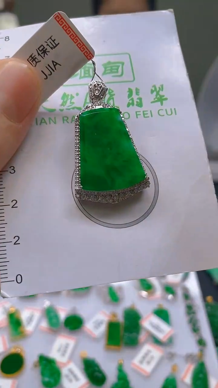 【闪购商品】翡翠颈饰18K金镶嵌新号开播，全场乱卖