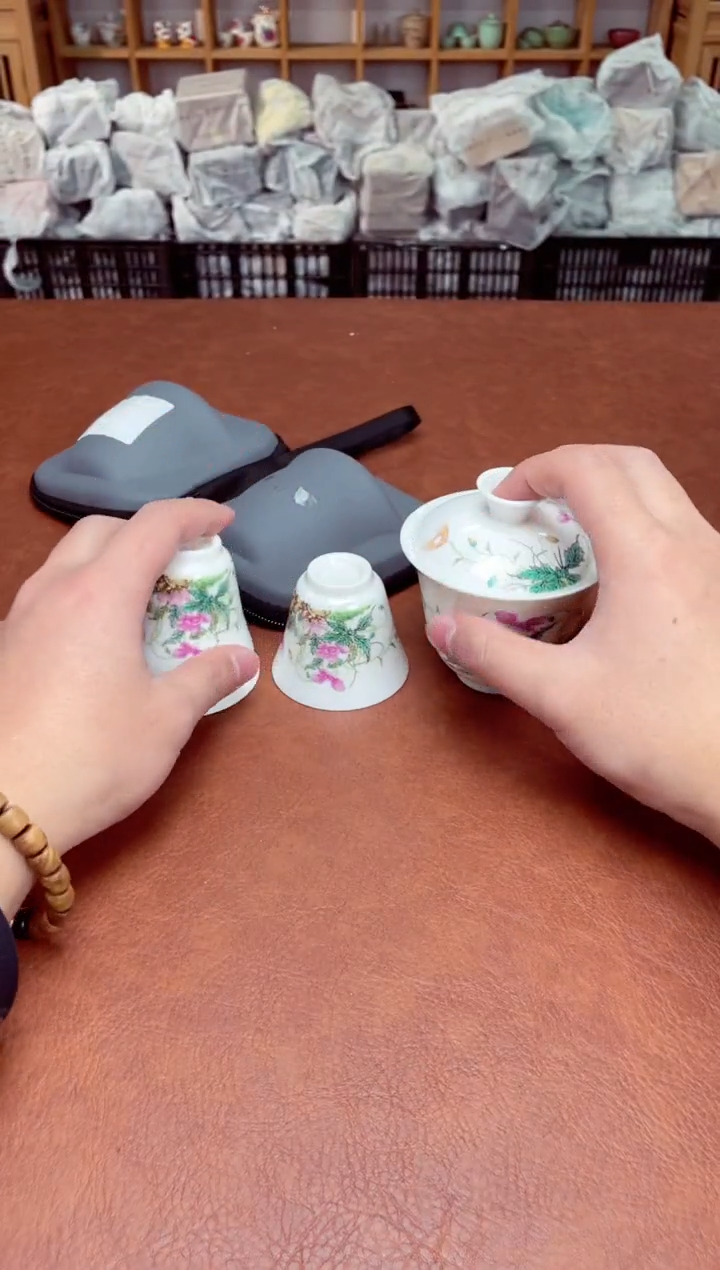 【闪购商品】摆件高端瓷器易仟杯茶器