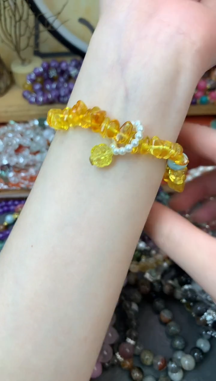 【闪购商品】金珀手链未镶嵌302手串