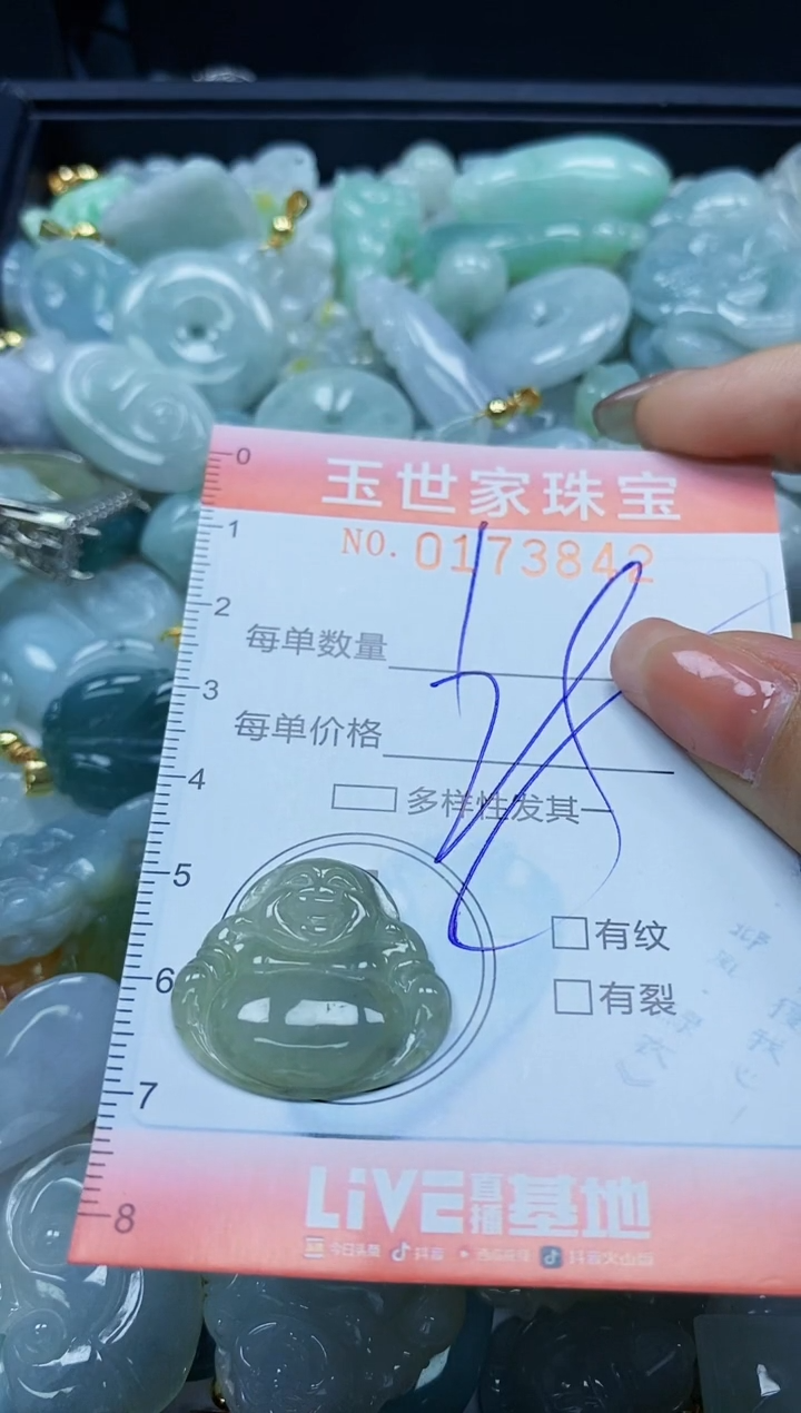 【闪购商品】翡翠颈饰未镶嵌闪购0173842